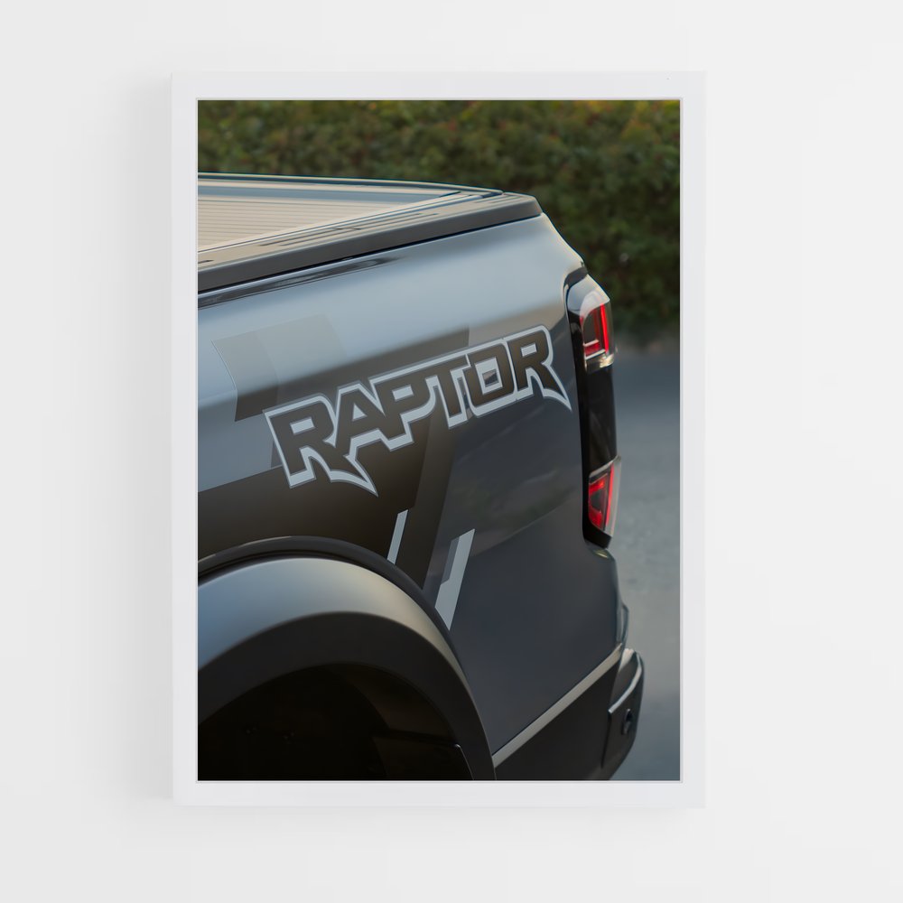 Poster Raptor Ride – affiche Ford (vue 3)